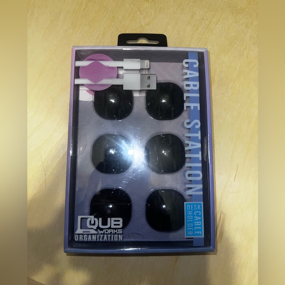 Desk Cable Organizers (6 Pack)